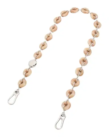 Loewe Donut Chain Shoulder Strap in Acetate and Stainless Steel | Thumbnail 1 Loewe Donut Chain Shoulder Strap in Acetate and Stainless Steel | Thumbnail 1