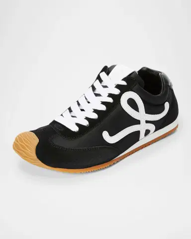 Loewe Ballet Runner 2.0 Mixed Leather Sneakers | Thumbnail 3 Loewe Ballet Runner 2.0 Mixed Leather Sneakers | Thumbnail 3