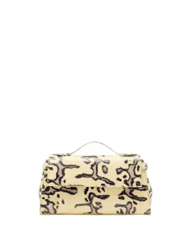 Proenza Schouler Tate Python-Print Leather Clutch Bag | Thumbnail 1 Proenza Schouler Tate Python-Print Leather Clutch Bag | Thumbnail 1