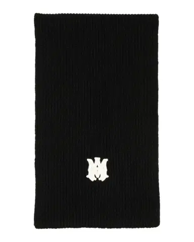 AMIRI Men's MA Ribbed Wool Scarf | Thumbnail 1 AMIRI Men's MA Ribbed Wool Scarf | Thumbnail 1