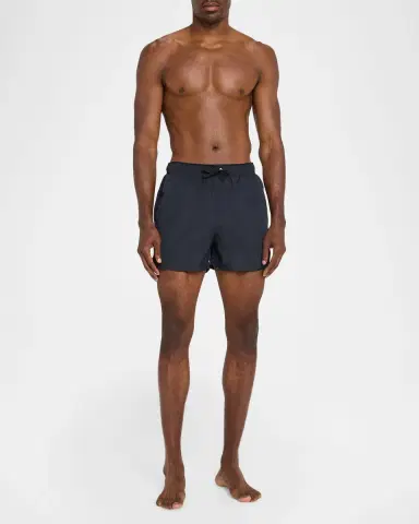 Givenchy en's Short-Length Solid Nylon Swim Trunks | Thumbnail 2 Givenchy en's Short-Length Solid Nylon Swim Trunks | Thumbnail 2