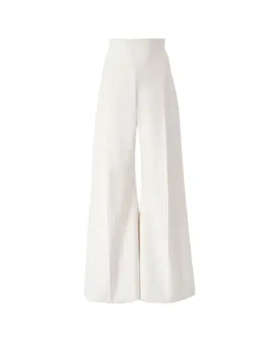 Carolina Herrera Diane High-Rise Wool Wide-Leg Pants | Thumbnail 1 Carolina Herrera Diane High-Rise Wool Wide-Leg Pants | Thumbnail 1