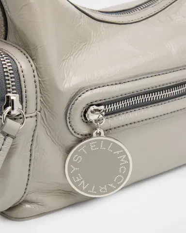 Stella McCartney Dartmoor Small Patent Vegan Leather Shoulder Bag | Thumbnail 5 Stella McCartney Dartmoor Small Patent Vegan Leather Shoulder Bag | Thumbnail 5