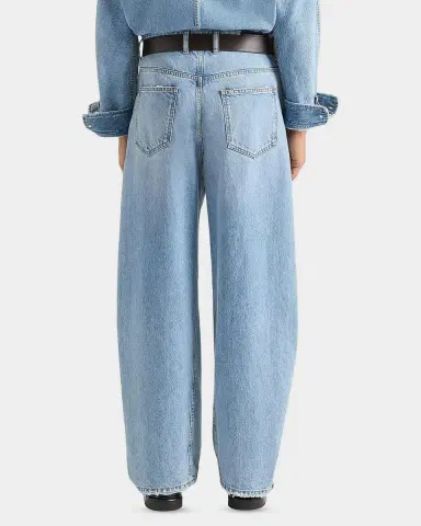 Givenchy Men's Stone-Washed Barrel-Leg Jeans | Thumbnail 3 Givenchy Men's Stone-Washed Barrel-Leg Jeans | Thumbnail 3