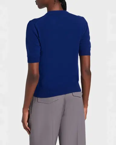 Jil Sander Wool Knit Short-Sleeve T-Shirt | Thumbnail 3 Jil Sander Wool Knit Short-Sleeve T-Shirt | Thumbnail 3