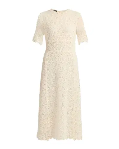 Kiton Guipure Lace Short-Sleeve Midi Dress | Thumbnail 1 Kiton Guipure Lace Short-Sleeve Midi Dress | Thumbnail 1