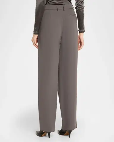 Giorgio Armani Washed Silk Pleated Trousers | Thumbnail 3 Giorgio Armani Washed Silk Pleated Trousers | Thumbnail 3