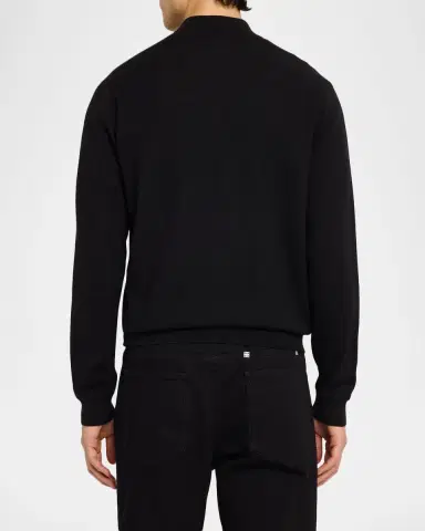 Peter Millar Men's Coolspun Lite Cotton Quarter-Zip Sweater | Thumbnail 3 Peter Millar Men's Coolspun Lite Cotton Quarter-Zip Sweater | Thumbnail 3
