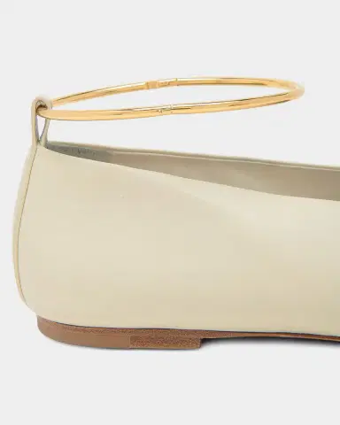 Jil Sander Ring Leather Ballerina Flats | Thumbnail 4 Jil Sander Ring Leather Ballerina Flats | Thumbnail 4