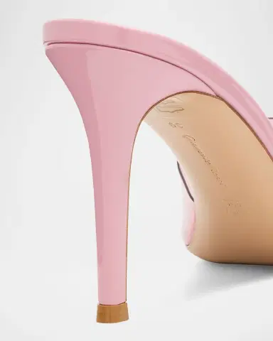 Gianvito Rossi Elle Transparent Mule Sandals | Thumbnail 5 Gianvito Rossi Elle Transparent Mule Sandals | Thumbnail 5