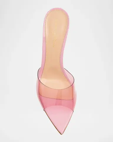 Gianvito Rossi Elle Transparent Mule Sandals | Thumbnail 6 Gianvito Rossi Elle Transparent Mule Sandals | Thumbnail 6