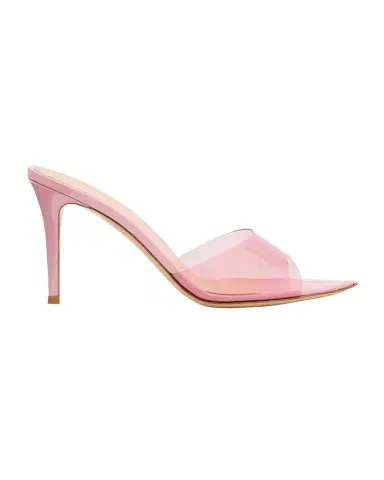 Gianvito Rossi Elle Transparent Mule Sandals | Thumbnail 1 Gianvito Rossi Elle Transparent Mule Sandals | Thumbnail 1