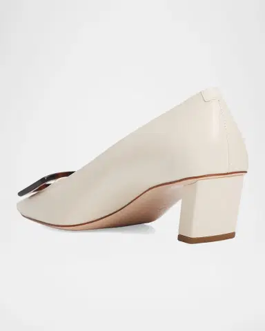 Roger Vivier 45mm Belle Vivier Turtle Leather Pumps | Thumbnail 2 Roger Vivier 45mm Belle Vivier Turtle Leather Pumps | Thumbnail 2