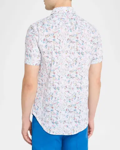 Robert Graham Men's Elgar Seersucker Short-Sleeve Shirt | Thumbnail 3 Robert Graham Men's Elgar Seersucker Short-Sleeve Shirt | Thumbnail 3