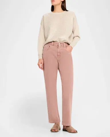 Brunello Cucinelli Sequined Cashmere Crewneck Sweater | Thumbnail 2 Brunello Cucinelli Sequined Cashmere Crewneck Sweater | Thumbnail 2