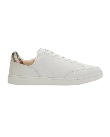 Burberry Check Leather Low-Top Sneakers | Thumbnail 1 Burberry Check Leather Low-Top Sneakers | Thumbnail 1