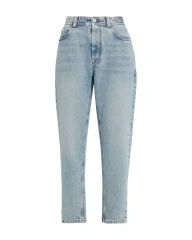 Brunello Cucinelli Authentic Denim Relaxed Tapered-Leg Ankle Jeans | Thumbnail 1 Brunello Cucinelli Authentic Denim Relaxed Tapered-Leg Ankle Jeans | Thumbnail 1