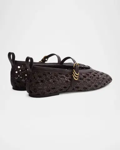 Rag & Bone Spire Woven Mary Jane Ballerina Flats | Thumbnail 3 Rag & Bone Spire Woven Mary Jane Ballerina Flats | Thumbnail 3