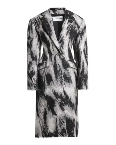 Givenchy Animal Cocoon Coat | Thumbnail 1 Givenchy Animal Cocoon Coat | Thumbnail 1