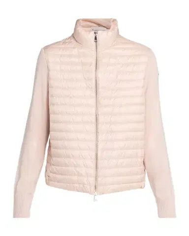 Moncler Padded Wool Cardigan | Thumbnail 1 Moncler Padded Wool Cardigan | Thumbnail 1