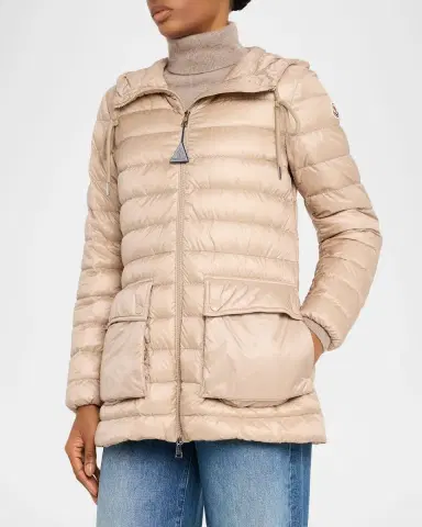 Moncler Jasmin Hooded Short Down Parka | Thumbnail 4 Moncler Jasmin Hooded Short Down Parka | Thumbnail 4