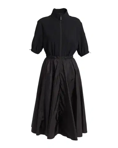 Moncler A-Line Combo Dress | Thumbnail 1 Moncler A-Line Combo Dress | Thumbnail 1