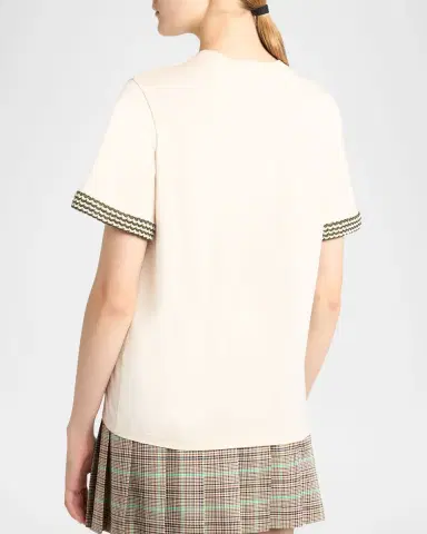 Moncler Short-Sleeve T-Shirt | Thumbnail 3 Moncler Short-Sleeve T-Shirt | Thumbnail 3