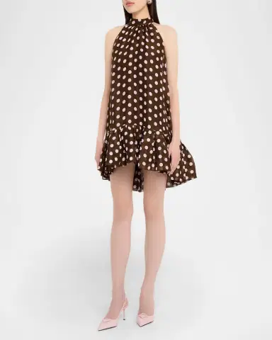 Cara Cara Arca Polka Dot Mini Dress | Thumbnail 4 Cara Cara Arca Polka Dot Mini Dress | Thumbnail 4