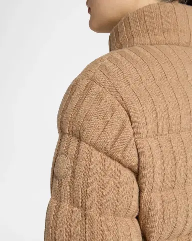 Moncler Wool & Cashmere Blend Padded Cardigan | Thumbnail 5 Moncler Wool & Cashmere Blend Padded Cardigan | Thumbnail 5