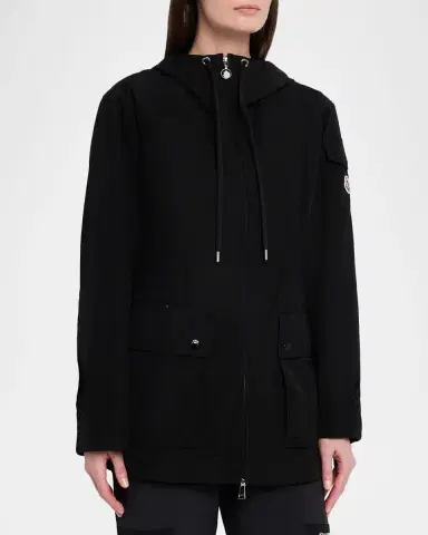 Moncler Padded Zip-Up Wool Cardigan | Thumbnail 4 Moncler Padded Zip-Up Wool Cardigan | Thumbnail 4