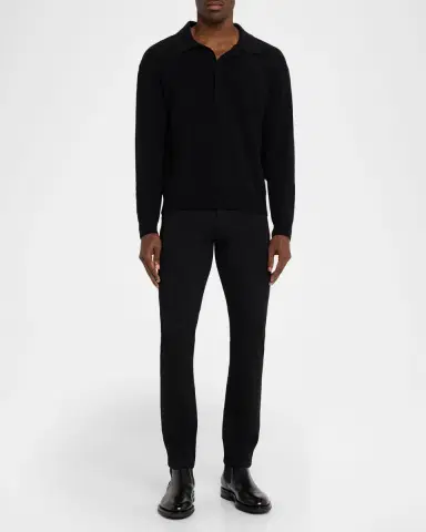 Emporio Armani Men's Slim Fit Stretch Five-Pocket Pants | Thumbnail 2 Emporio Armani Men's Slim Fit Stretch Five-Pocket Pants | Thumbnail 2