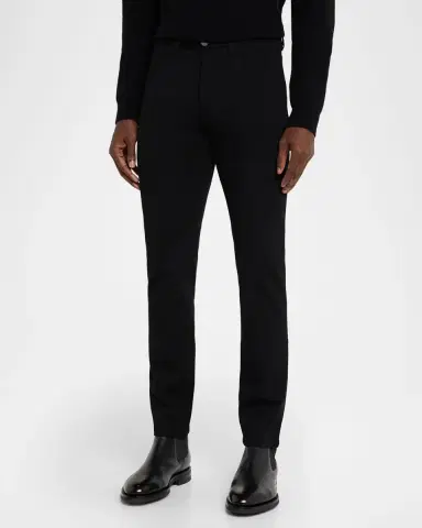 Emporio Armani Men's Slim Fit Stretch Five-Pocket Pants | Thumbnail 4 Emporio Armani Men's Slim Fit Stretch Five-Pocket Pants | Thumbnail 4