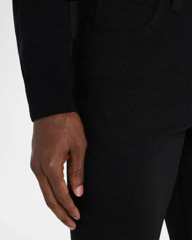 Emporio Armani Men's Slim Fit Stretch Five-Pocket Pants | Thumbnail 5 Emporio Armani Men's Slim Fit Stretch Five-Pocket Pants | Thumbnail 5