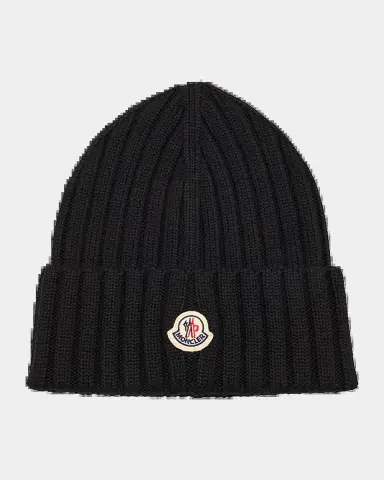 Moncler Ribbed Beanie | Thumbnail 2 Moncler Ribbed Beanie | Thumbnail 2