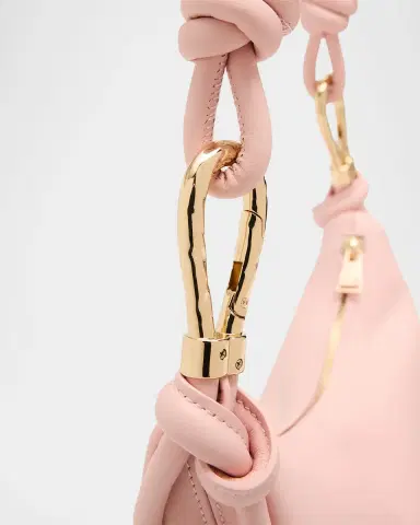 SIMKHAI Avery Curved Leather Crossbody Bag | Thumbnail 5 SIMKHAI Avery Curved Leather Crossbody Bag | Thumbnail 5
