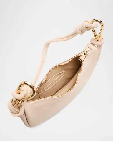 SIMKHAI Avery Curved Leather Crossbody Bag | Thumbnail 8 SIMKHAI Avery Curved Leather Crossbody Bag | Thumbnail 8