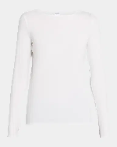 Wolford Pure Bateau-Neck Jersey Top | Thumbnail 2 Wolford Pure Bateau-Neck Jersey Top | Thumbnail 2