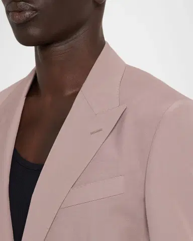 Dolce & Gabbana Men's Stretch Wool Single-Breasted Blazer | Thumbnail 5 Dolce & Gabbana Men's Stretch Wool Single-Breasted Blazer | Thumbnail 5