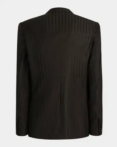 Dolce & Gabbana Virgin Wool-Blend Single-Breasted Blazer | Thumbnail 2 Dolce & Gabbana Virgin Wool-Blend Single-Breasted Blazer | Thumbnail 2