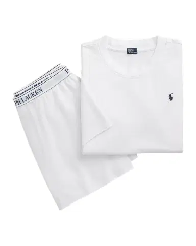 Polo Ralph Lauren Club Terry 2-Piece T-Shirt & Shorts Pajama Set | Thumbnail 1 Polo Ralph Lauren Club Terry 2-Piece T-Shirt & Shorts Pajama Set | Thumbnail 1