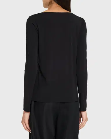 Wolford Pure Bateau-Neck Jersey Top | Thumbnail 3 Wolford Pure Bateau-Neck Jersey Top | Thumbnail 3