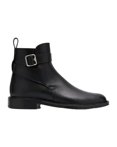 Burberry Men 's Manor Jodhpur Leather Ankle Boots | Thumbnail 1 Burberry Men 's Manor Jodhpur Leather Ankle Boots | Thumbnail 1