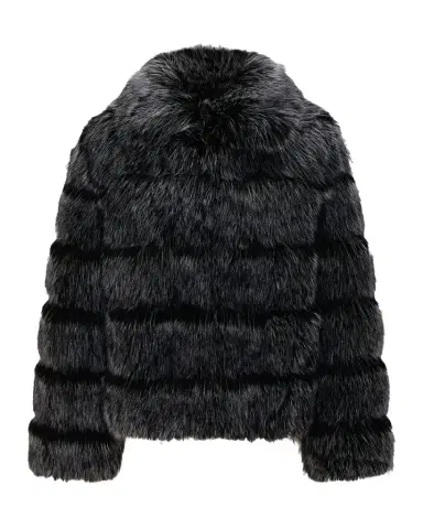 Lyla Grant Fur-Free Quilted Faux Fox Coat | Thumbnail 1 Lyla Grant Fur-Free Quilted Faux Fox Coat | Thumbnail 1