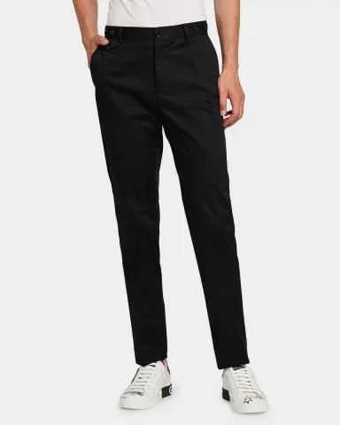 Dolce & Gabbana Men's Gabardine Cotton Five-Pocket Pants | Thumbnail 4 Dolce & Gabbana Men's Gabardine Cotton Five-Pocket Pants | Thumbnail 4