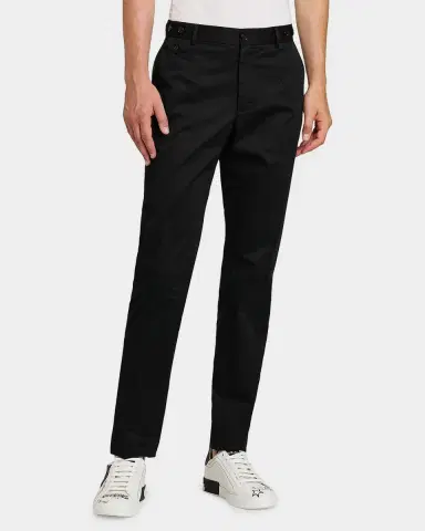 Dolce & Gabbana Men's Gabardine Cotton Five-Pocket Pants | Thumbnail 6 Dolce & Gabbana Men's Gabardine Cotton Five-Pocket Pants | Thumbnail 6
