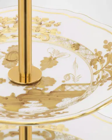 GINORI 1735 Oriente Italiano Aurum 3-Tier Stand | Thumbnail 3 GINORI 1735 Oriente Italiano Aurum 3-Tier Stand | Thumbnail 3