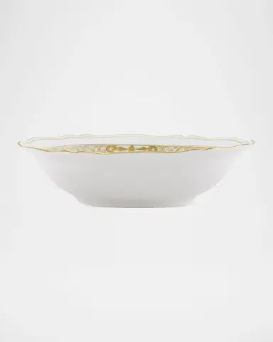 GINORI 1735 Oriente Italiano Aurum Deep Round Serving Bowl | Thumbnail 4 GINORI 1735 Oriente Italiano Aurum Deep Round Serving Bowl | Thumbnail 4