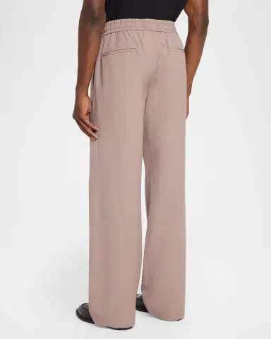 Dolce & Gabbana Men's Wool Straight-Leg Trousers | Thumbnail 2 Dolce & Gabbana Men's Wool Straight-Leg Trousers | Thumbnail 2