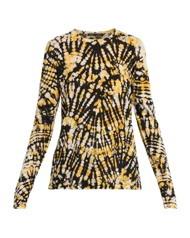 Proenza Schouler Mia Long-Sleeve Tie Dye Top | Thumbnail 1 Proenza Schouler Mia Long-Sleeve Tie Dye Top | Thumbnail 1