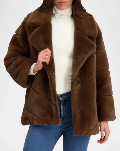 Lyla Grant Fur-Free Leopard Faux Mink Coat | Thumbnail 4 Lyla Grant Fur-Free Leopard Faux Mink Coat | Thumbnail 4